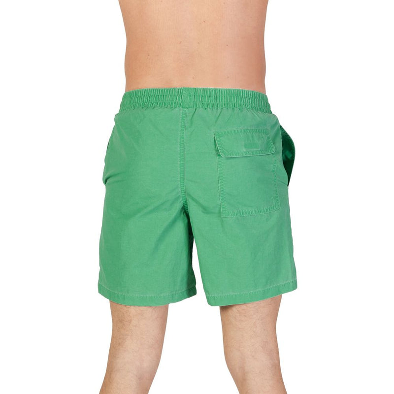 Short de bain bicolore en nylon Lyle &amp; Scott