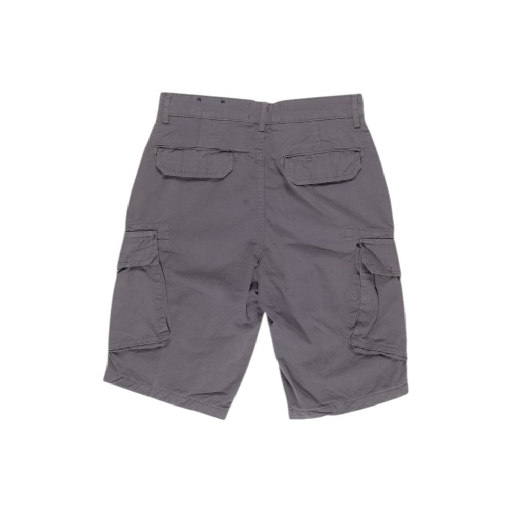 Lyle & Scott Gray Cotton Bermuda Shorts SH1815IT