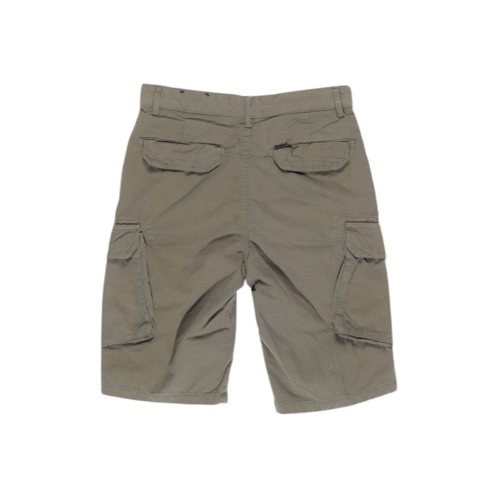 Lyle & Scott Green Cotton Bermuda Shorts for Men