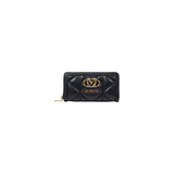 Portefeuille en polyéthylène noir Love Moschino