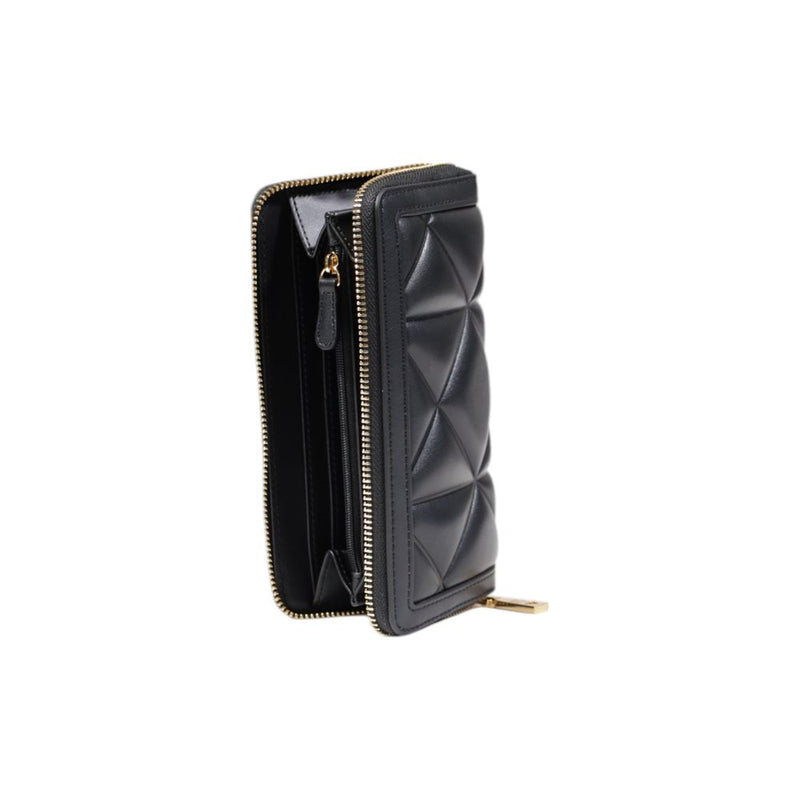 Portefeuille en polyéthylène noir Love Moschino