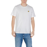 Lyle & Scott White Cotton T-Shirt for Men