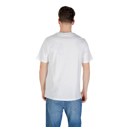 T-shirt en coton blanc Lyle &amp; Scott