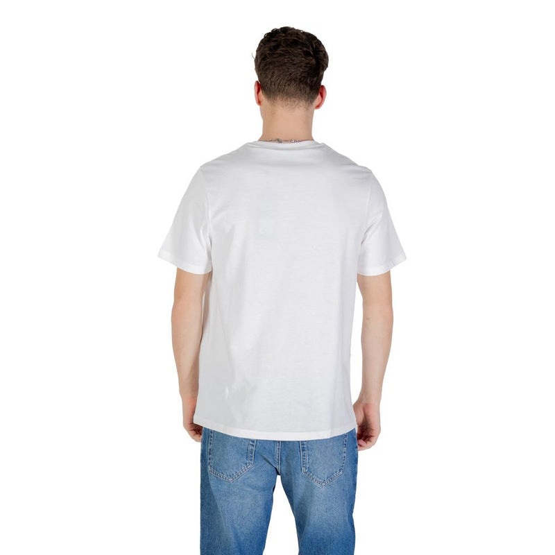 Lyle & Scott White Cotton T-Shirt for Men