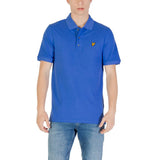 Lyle & Scott Blue Cotton Polo Shirt for Men