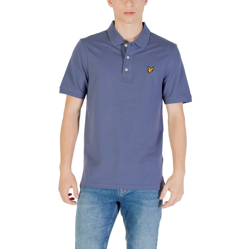Lyle & Scott Blue Cotton Polo Shirt - SP400VOG