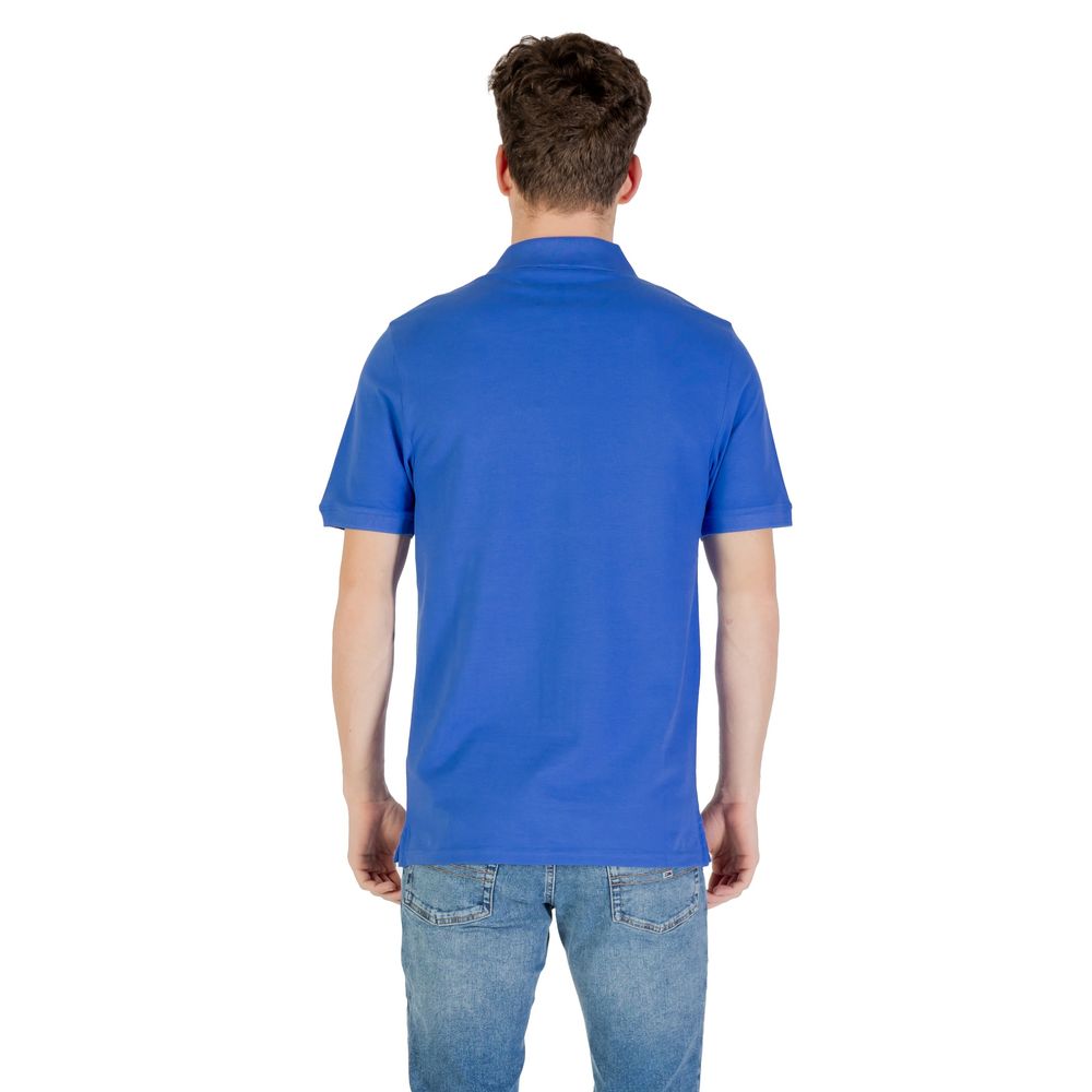 Lyle & Scott Blue Cotton Polo Shirt for Men