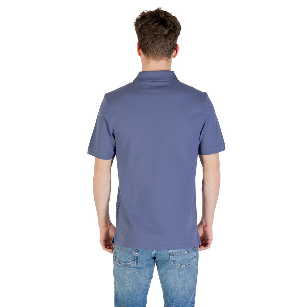 Lyle & Scott Blue Cotton Polo Shirt - SP400VOG