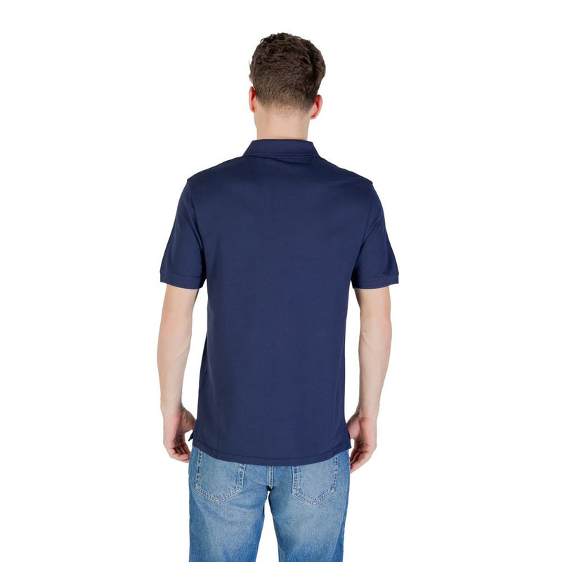 Lyle & Scott Blue Cotton Polo Shirt for Men