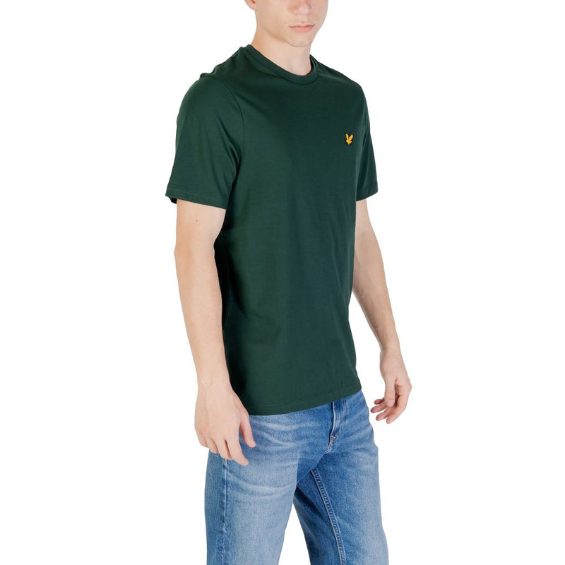 Lyle & Scott Groen Katoenen T-shirt