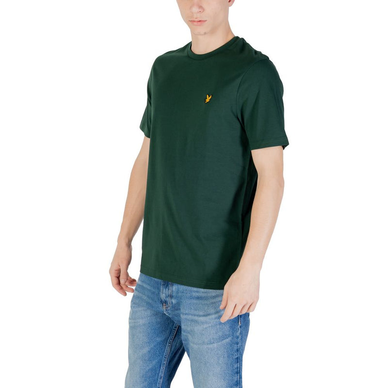 Lyle & Scott Groen Katoenen T-shirt