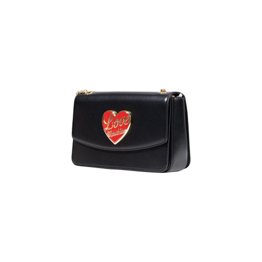 Love Moschino JC4184PP1N Black Polyethylene Handbag