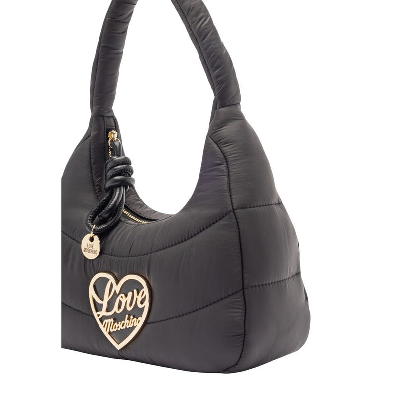 Love Moschino JC4349PP0N Sac à main en nylon noir pour femmes