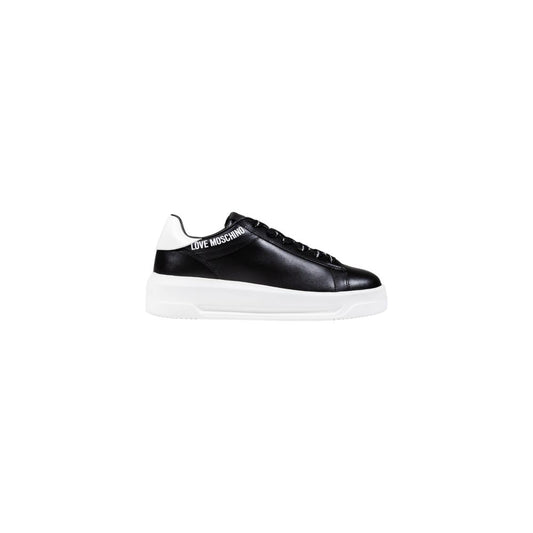 Love Moschino JA15525G1N Black and White Chunky Sneakers for Women