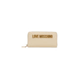 Love Moschino JC5611PP1 Beige Polyethylene Wallet - Elegant & Practical