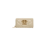 Love Moschino Cream Quilted Eco-Leather Wallet - JC5644PP1
