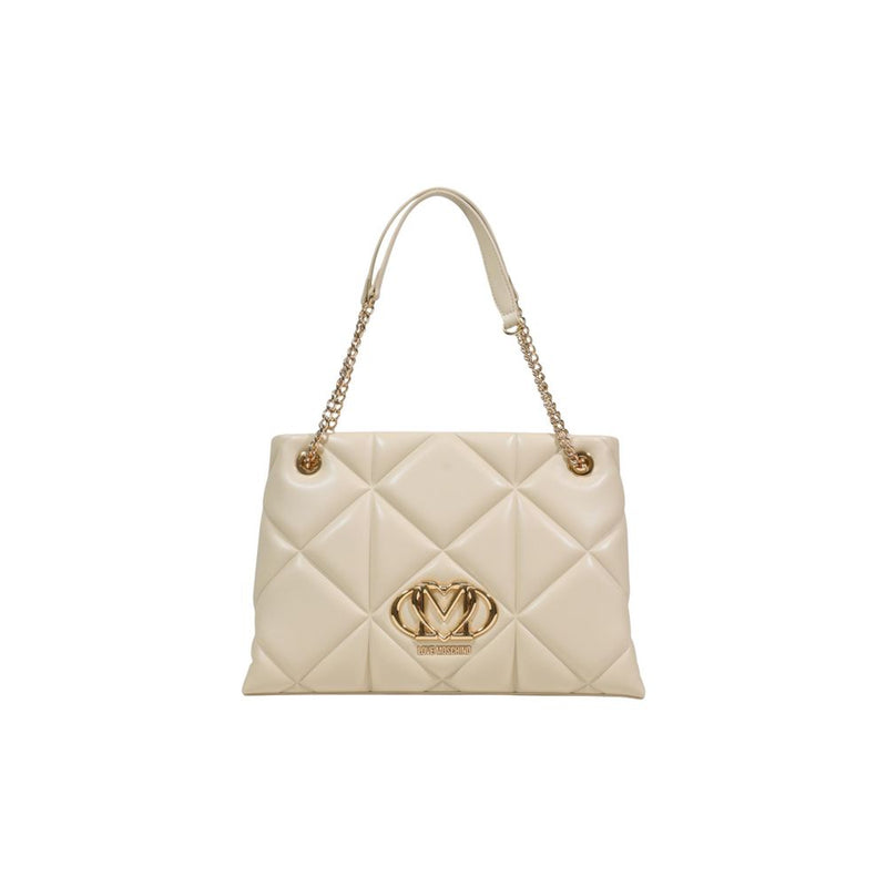 Love Moschino Beige Eco-Leather Handbag - JC4040PP1