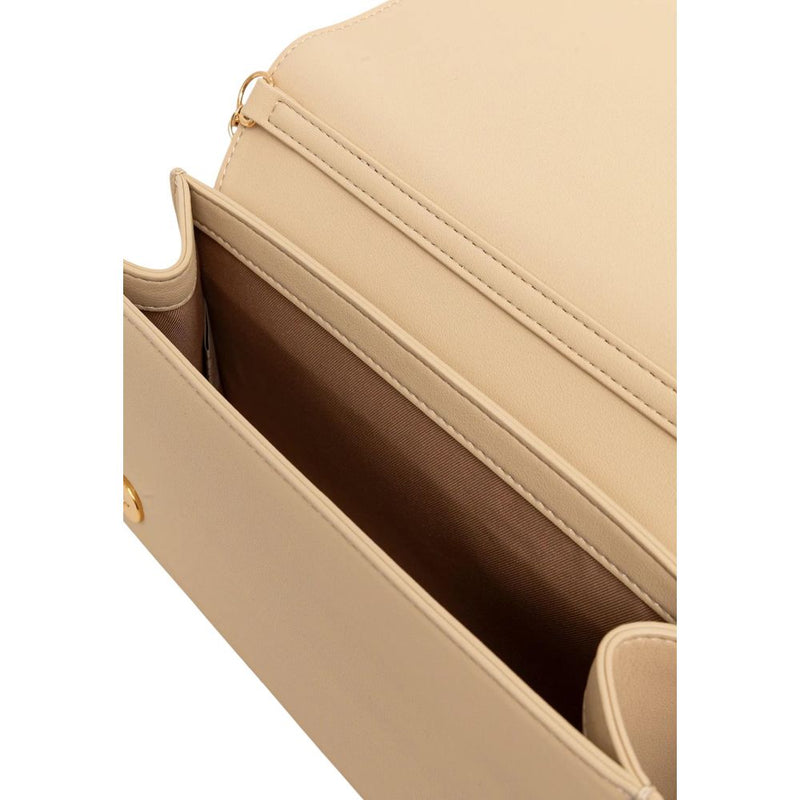Love Moschino Beige Polyurethane Handbag - JC4103PP1