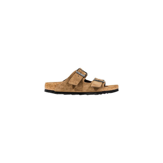 Birkenstock Arizona SFB Brown Suede Leather Sandals for Women