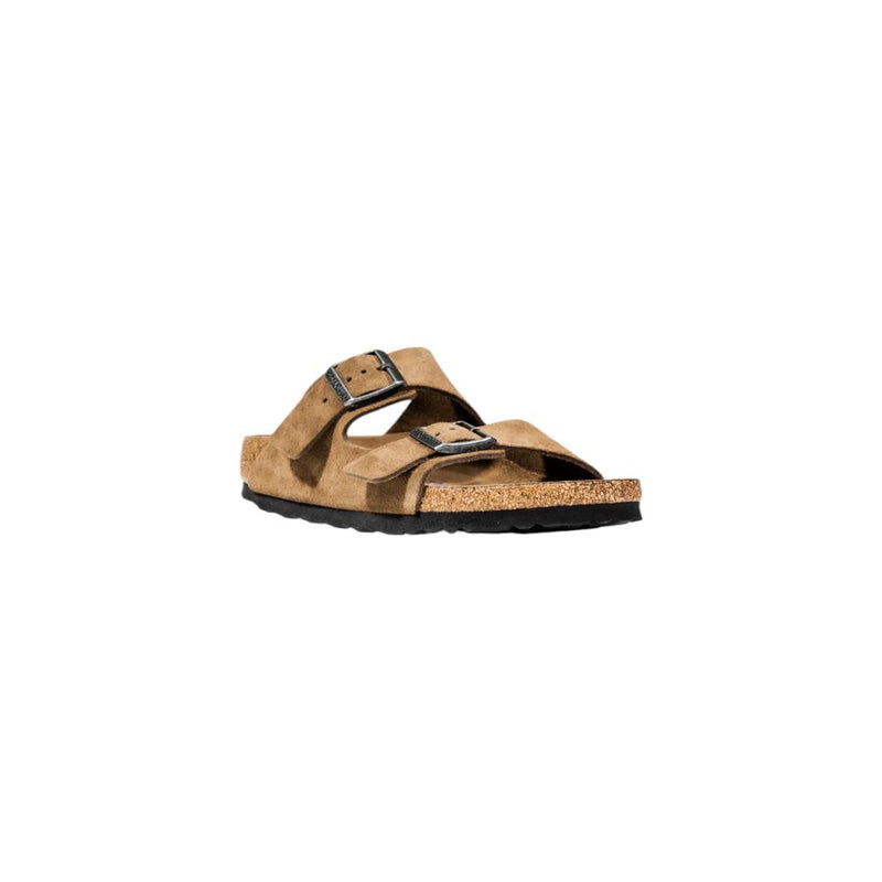Birkenstock Arizona SFB Brown Suede Leather Sandals for Women