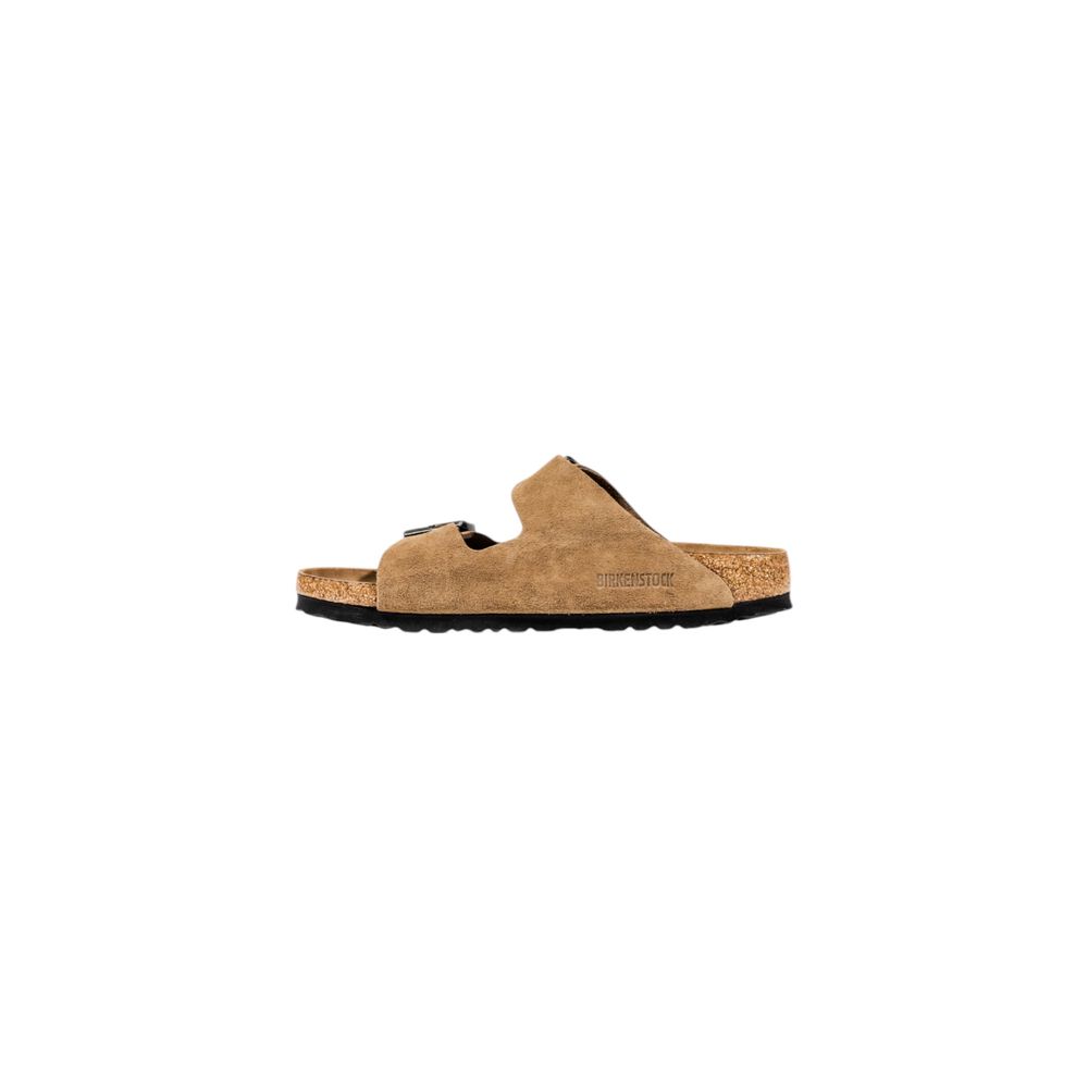 Birkenstock Arizona SFB Sandals for Women in Brown Suede Leather