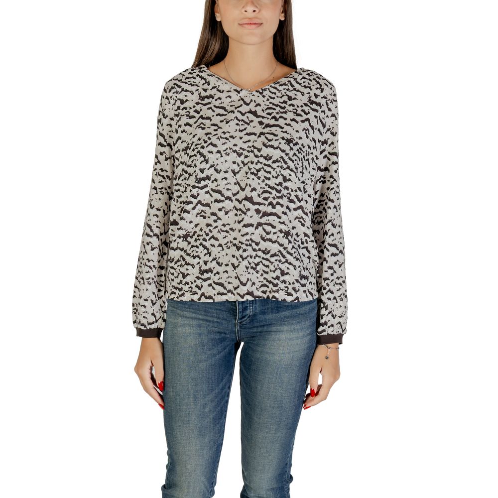 Street One Bicolor Viscose Blouse - Élégance Moderne et Polyvalente