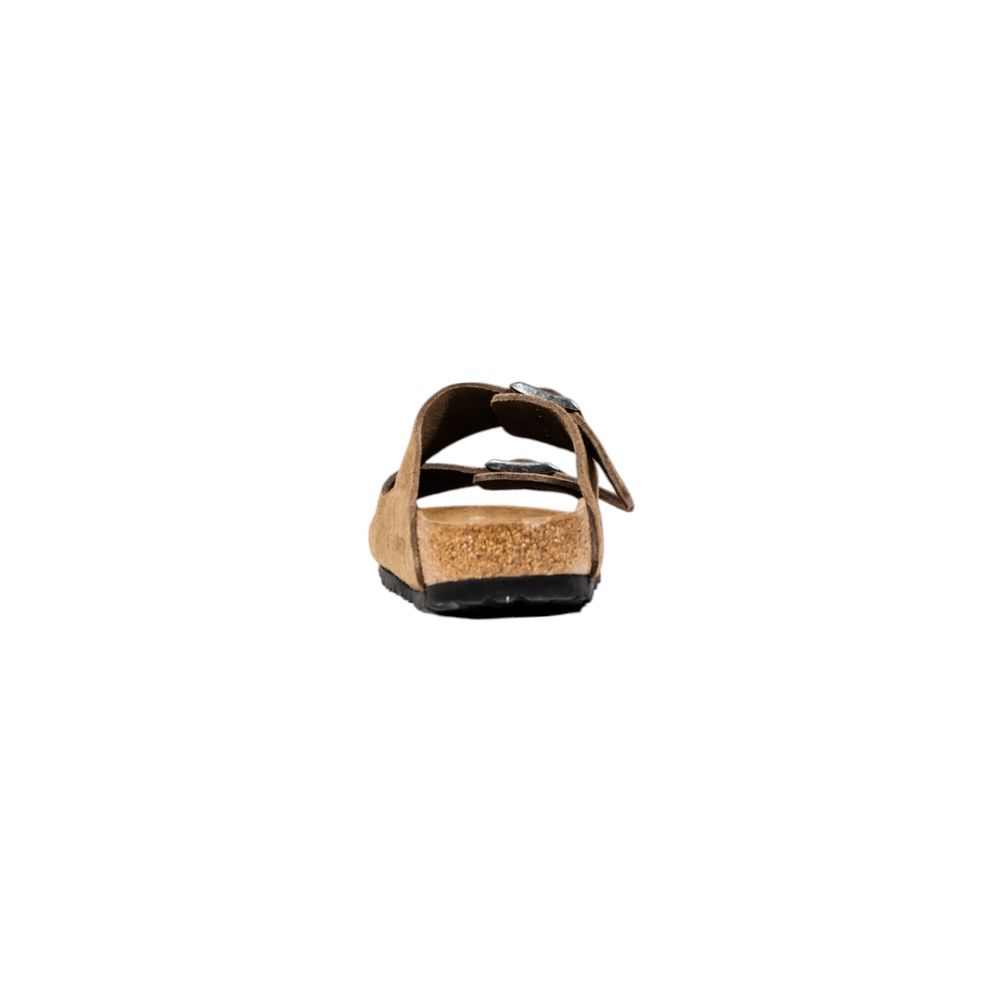 Birkenstock Arizona SFB Sandals for Women in Brown Suede Leather