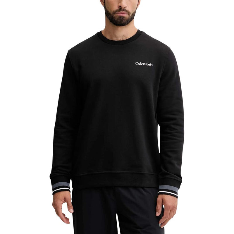 Calvin Klein Sport Black Cotton Sweatshirt for Men