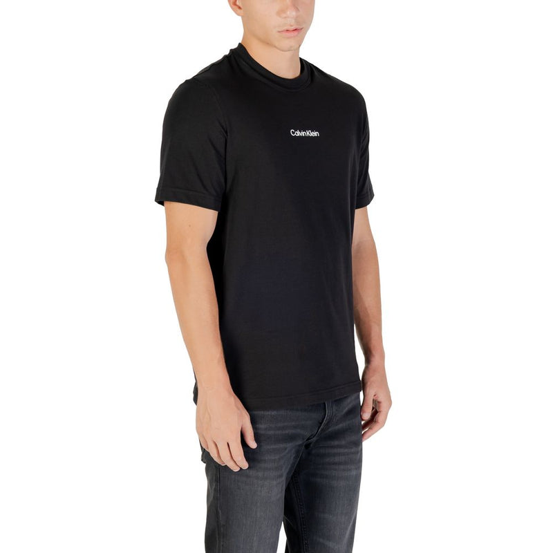 Calvin Klein Sport Black Cotton LIFESTYLE SS TEE LVGMF5K100