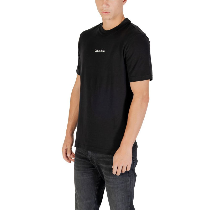 Calvin Klein Sport Black Cotton LIFESTYLE SS TEE LVGMF5K100