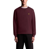 Lyle & Scott Bordeaux Cotton Sweatshirt - ML1131V