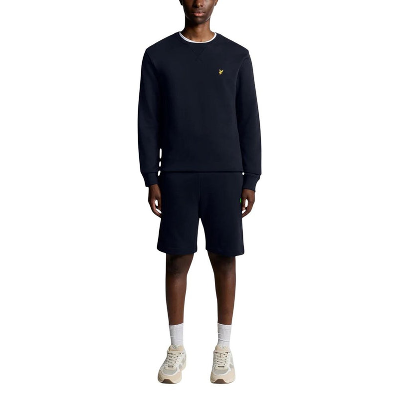 Lyle & Scott Blau Katoenen Sweatshirt