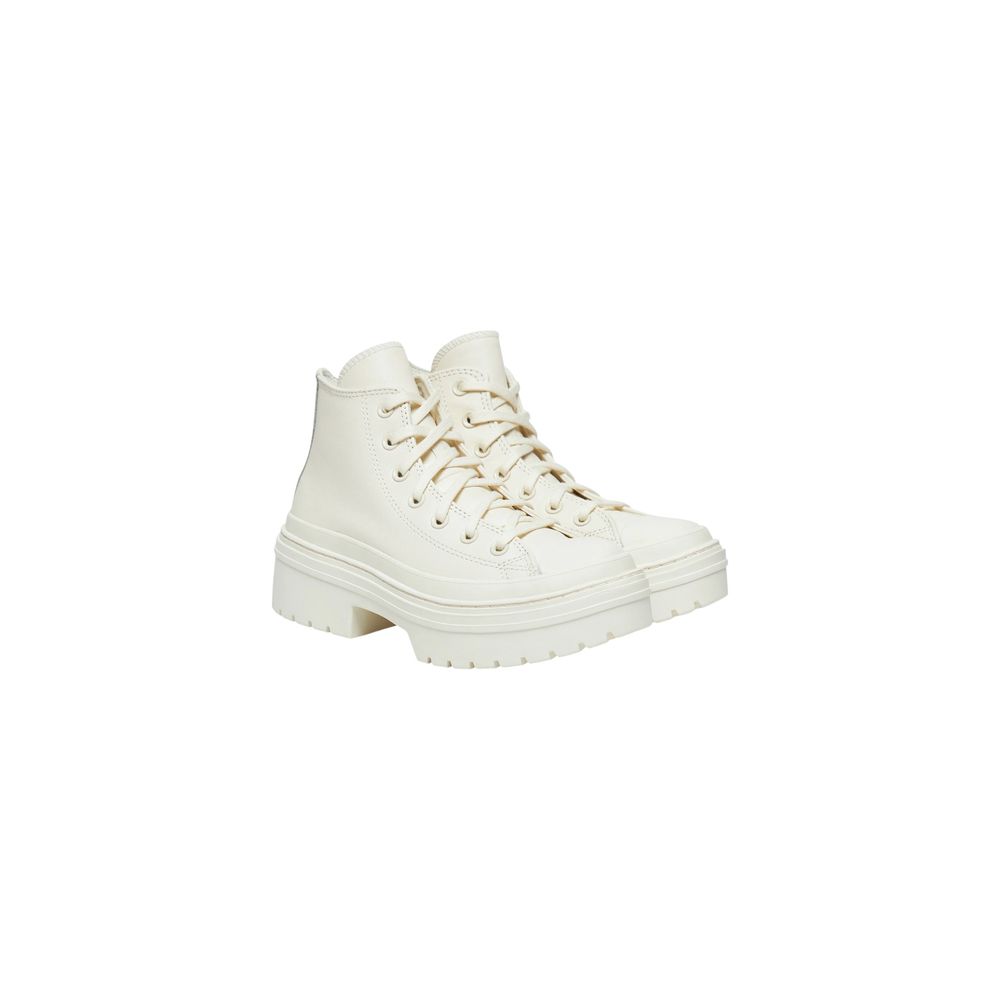 Converse CTAS Lugged Heel White Recycled Leather Pumps