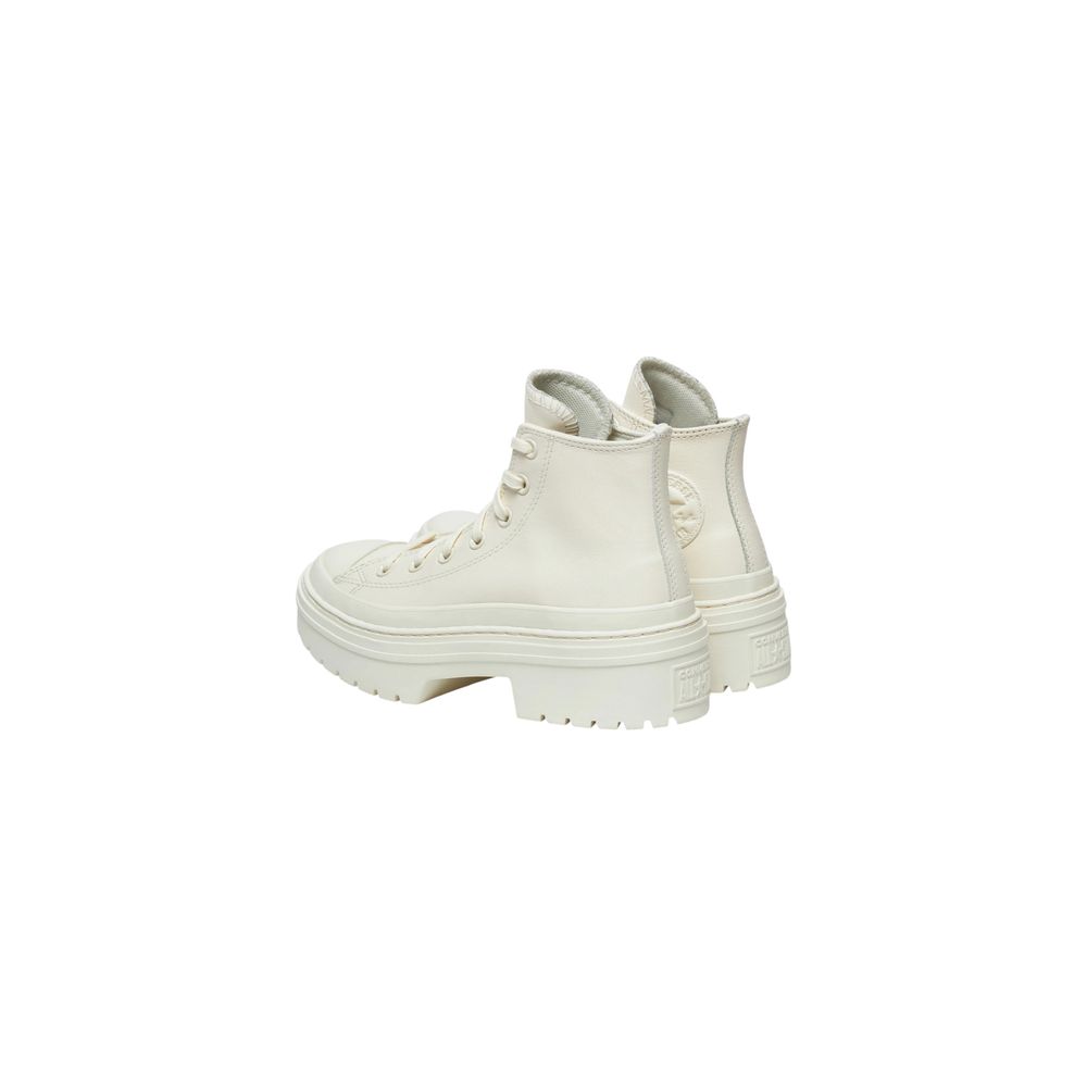 Converse CTAS Lugged Heel White Recycled Leather Pumps