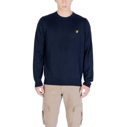 Lyle & Scott Blau Katoenen Sweatshirt
