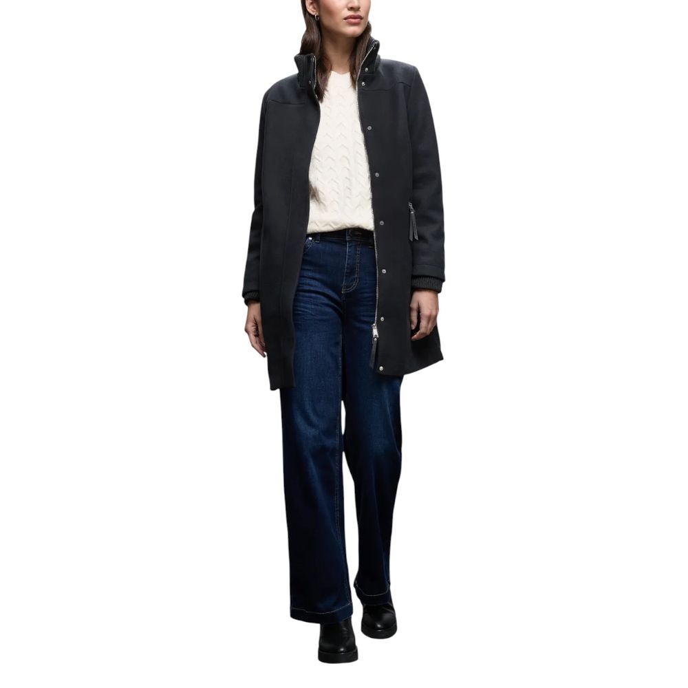 Street One Teddy Coat for Women - Blue Polyester Model 202112