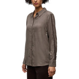 Street One Blouse en Viscose Marron pour Femmes