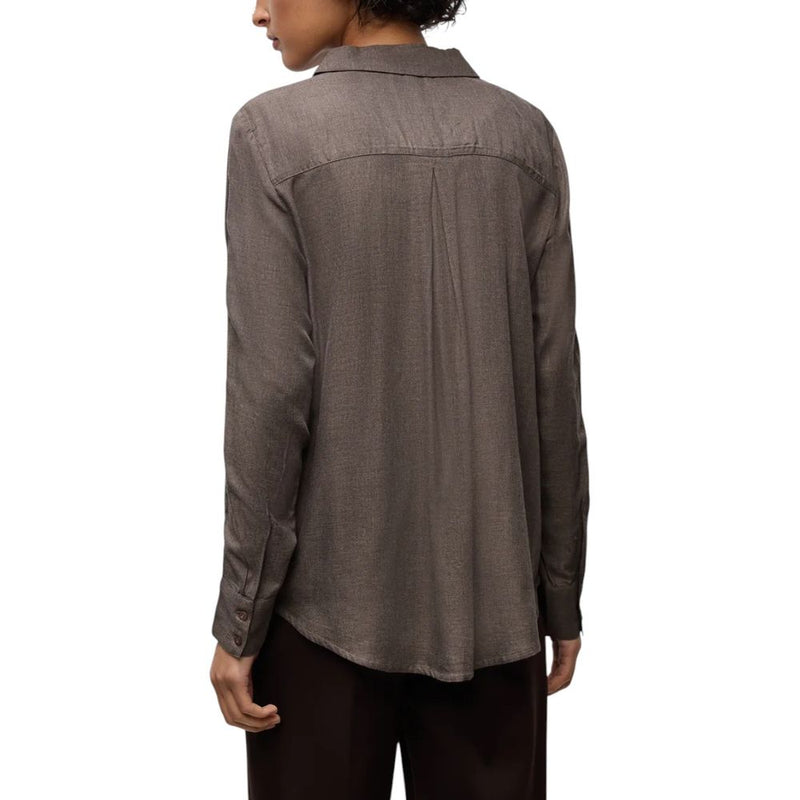 Street One Brown Viscose Blouse for Women - Elegant & Versatile