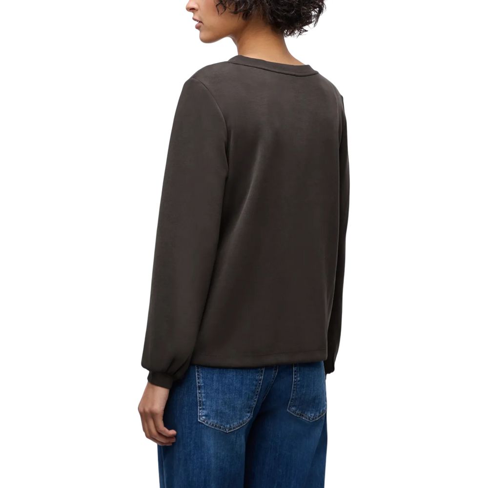 Street One Brown Modal Sweatshirt - Élégant et Confortable