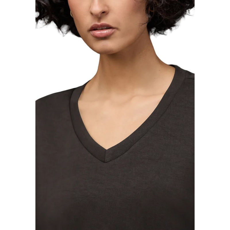 Street One Brown Modal Sweatshirt - Elegant Comfort for Every Occasion