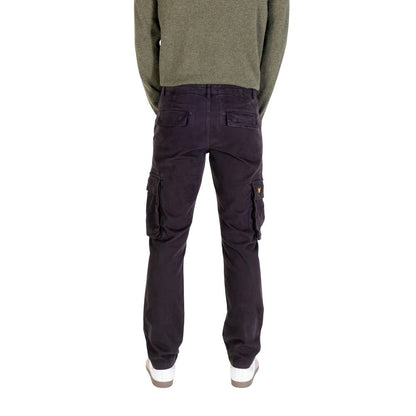 Lyle & Scott Zwarte Katoenen Cargobroek