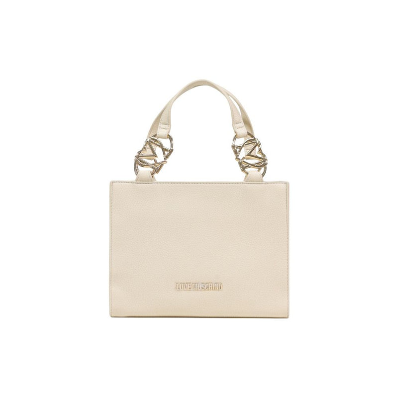 Love Moschino JC4006PP1 Beige Handbag - Elegant & Functional