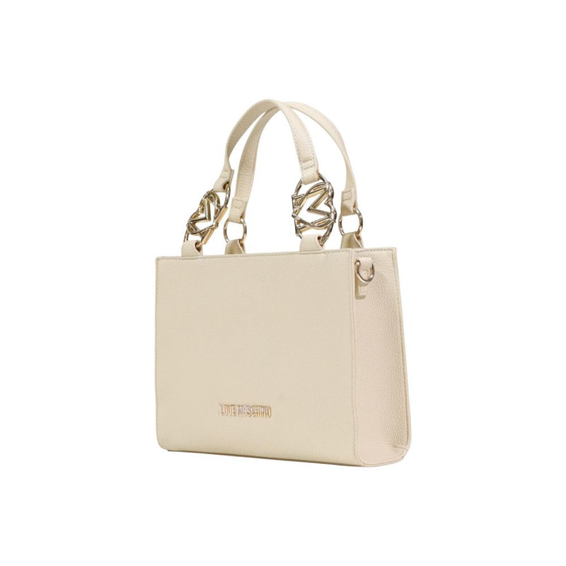 Love Moschino JC4006PP1 Beige Handbag - Elegant & Functional