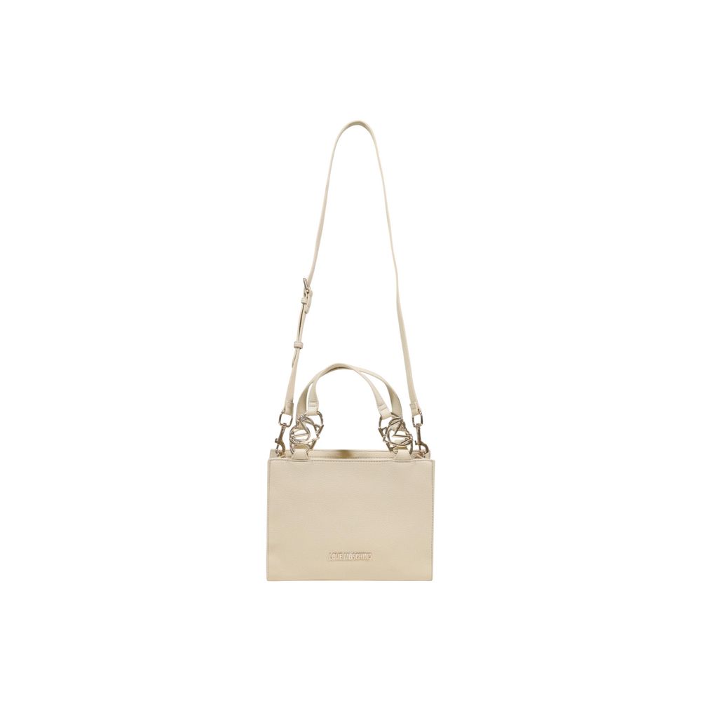 Love Moschino JC4006PP1 Beige Handbag - Élégance et Style