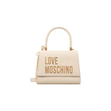 Love Moschino Handbag Beige Polyurethane JC4024PP1 pour Femme