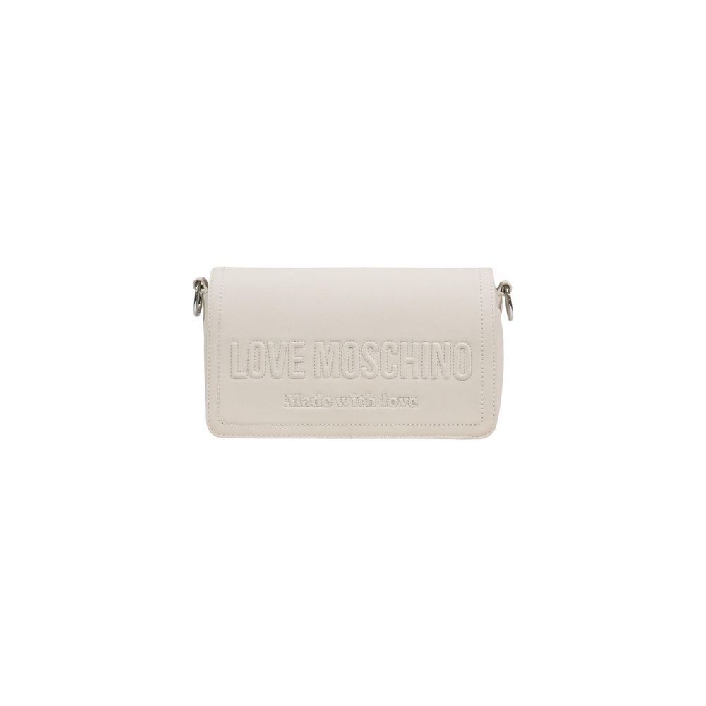 Love Moschino JC4046PP1 Handbag en Polyuréthane Beige