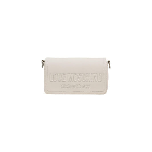 Love Moschino JC4046PP1 Handbag en Polyuréthane Beige