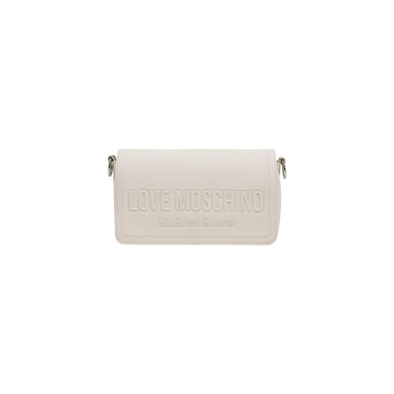 Love Moschino JC4046PP1 Beige Handbag - Sustainable Style