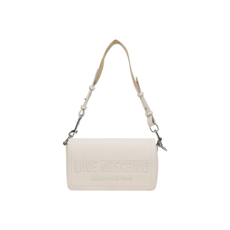 Love Moschino JC4046PP1 Beige Handbag - Sustainable Style