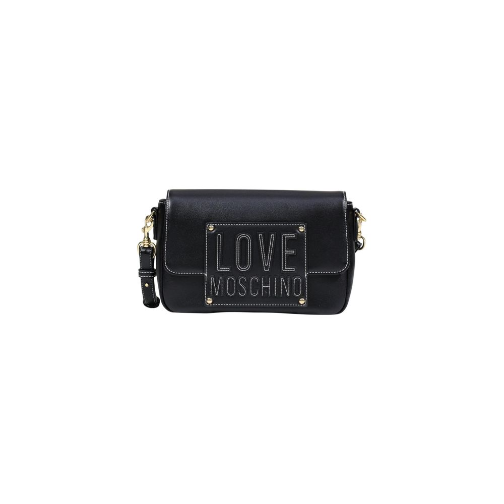 Love Moschino JC4066PP1 Black Polyethylene Handbag - Stylish & Versatile